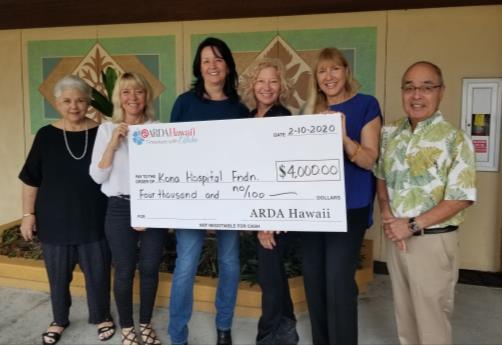 Arda Donation Check